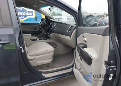 2016 Kia Sedona Lx из США, поврежденный, VIN KNDMB5C1XG6151495